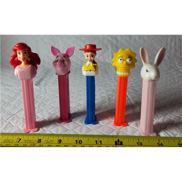 5 PEZ Dispensers