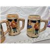 Image 2 : 5 Vintage beer steins