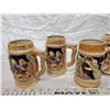 Image 3 : 5 Vintage beer steins