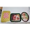 Image 1 : 3 Vintage Coca-Cola tin trays
