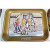 Image 4 : 3 Vintage Coca-Cola tin trays