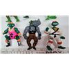 Image 2 : Vintage Teenage Mutant Ninja turtles toy figures
