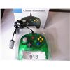 Image 1 : 1 green classic controller new in box for nintendo n64