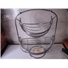 Image 1 : steel counter fruit basket stand
