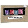 Image 1 : 4 Hitler head stamps - used
