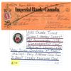 Image 1 : 1940 Imperial Bank of Canada cheque & 2022 "Summit Hockey series" uncirculated Canadian toonie