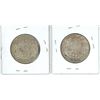 Image 2 : 1940 & 1941 Canadian 50 cent coins - AU50 & EF45