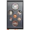 Image 2 : 1985 Canadian coin proof set - 100th anniversary of the National parks, 50% silver dollar