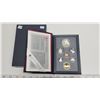 1993 Canadian coin proof set - 100th anniversary of the Stanley cup, 92.5% silver dollar