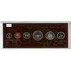 Canada year set 1973, includes PEI 1873-1973 dollar and RCMP 1873-1973 25 cents