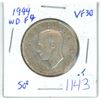Image 1 : 1944 Canadian 50 cent coin - VF30