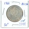 Image 1 : 1966 Canadian 50 cent coin - AU50
