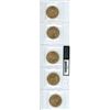 Image 1 : Set of 5 2010 Canadian Navy Centennial Loonies