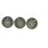 Image 1 : 3 1968 Canadian 50 Cent Coins