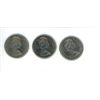 Image 2 : 3 1968 Canadian 50 Cent Coins
