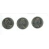 Image 2 : 3 1972 Canadian 50 Cent Coins