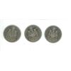 Image 1 : 3 1976 Canadian 50 Cent Coins
