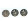 Image 1 : 3 1981 Canadian 50 Cent Coins