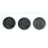 Image 2 : 3 1952-2002 Commemorative 50 Cent Coins