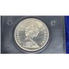 Image 3 : 1971 British Columbia Centennial Canadian silver dollar - in clam shell case