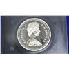Image 3 : 1873-1973 PEI Centennial Canadian silver dollar coin - in clam shell case