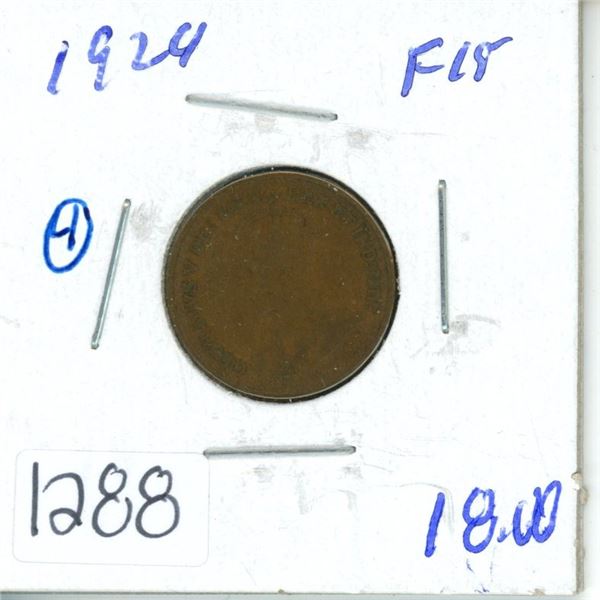 1924 Canada 1¢ one cent