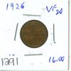 Image 1 : 1926 Canada 1¢ one cent