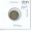 Image 1 : 1910 Canadian Small 5 Cent Coin - 92.5% Silver, 7.5% Copper