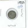 Image 1 : 1920 Canadian Small 5 Cent Coin - 80% Silver, 20% Copper