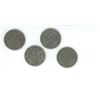 Image 1 : One 1932 and Three 1935 Canadian 5 Cent Coins