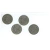 Image 2 : One 1932 and Three 1935 Canadian 5 Cent Coins