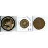Image 2 : 3 Commemorative Tokens - Canada Confederation 1867-1967, Alaska with Moose and Lincoln Penny Memoria