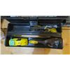 Image 2 : Toolbox and \Plastic Caddy with Assorted Tools