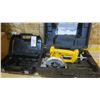 Image 1 : Dewalt 5 3/8" Circular Saw and Empty Dewalt Case