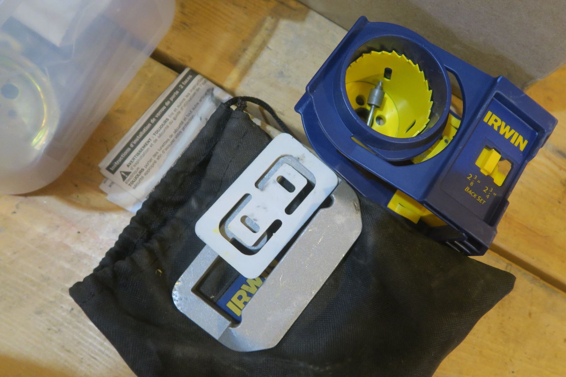 Doorknobs, Deadbolt, Door Knob hole Cutter Schmalz Auctions