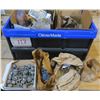 Image 1 : Bin of Assorted Screws, Nails, Nuts, Etc.