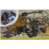 Image 2 : Assorted Cables, Car Lighter Chargers, Phone Mounts, Grip Trainers, Etc.
