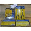 Image 1 : Dewalt Bluetooth Radio Adaptor, 2 Powerfist Needle nose Pliers, and 500pc Snap Ring Set