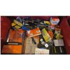 Image 1 : Field Sharpening Kit, Floor Savers, Antifreeze tester, oil filter, screwdrivers, staples, etc.