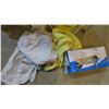 Image 3 : Step stool, shop towels and rubber gloves