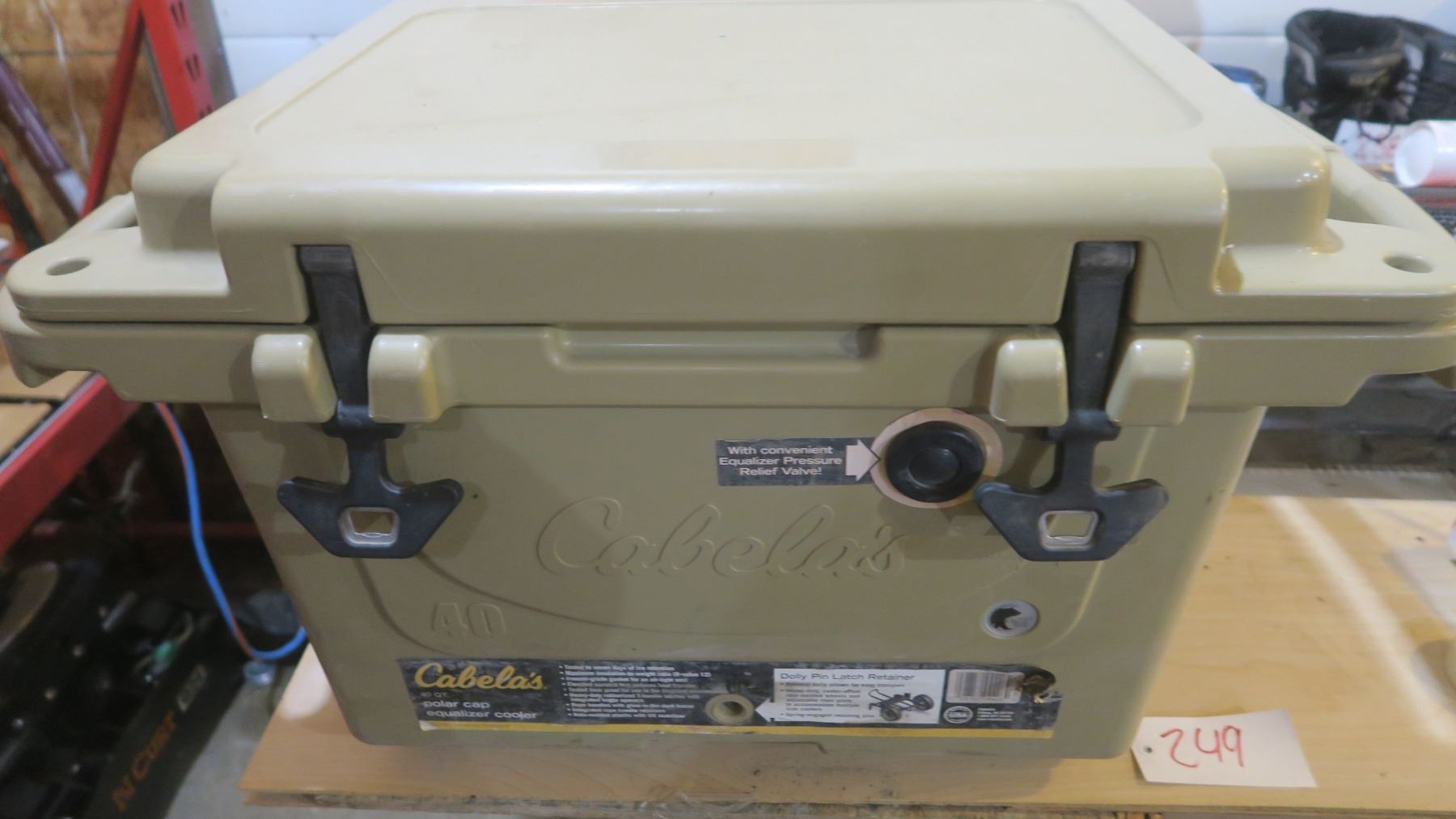 Cabela's Color Box Cabela's 40 quart cooler - Schmalz Auctions