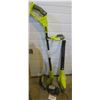 Image 1 : Ryobi electric weedwhacker and leaf blower with battery and charger
