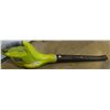 Image 3 : Ryobi electric weedwhacker and leaf blower with battery and charger