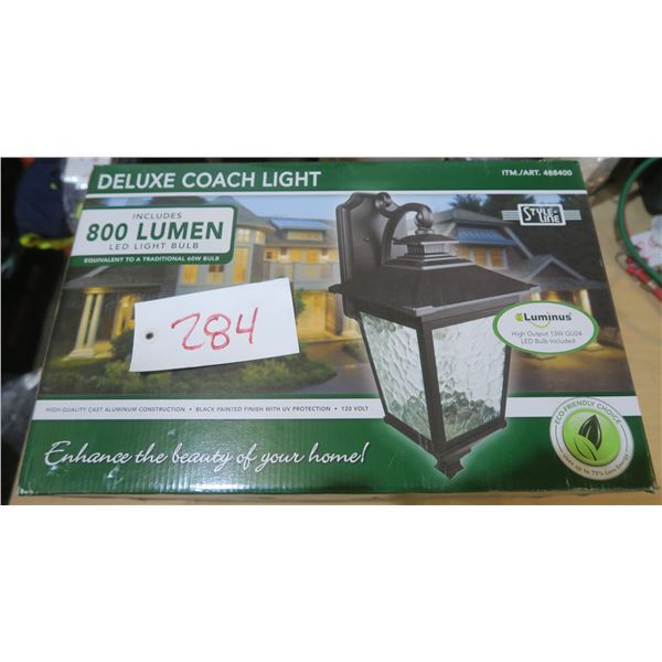 deluxe coach light outdoor light fixture