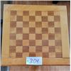 Image 2 : Checkered Side Table (Approx. 21"x21"x28") - Wobbly