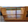 Image 3 : Wood TV Stand (Approx. 47.5"x16"x29.5")