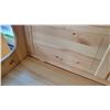 Image 3 : Wooden Bench with Under seat Storage (Approx. 43.5"x18"x31")