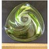 Image 4 : Swirly Decorative Glass Bowl (Depression glass?) and Wood Glass Placemats