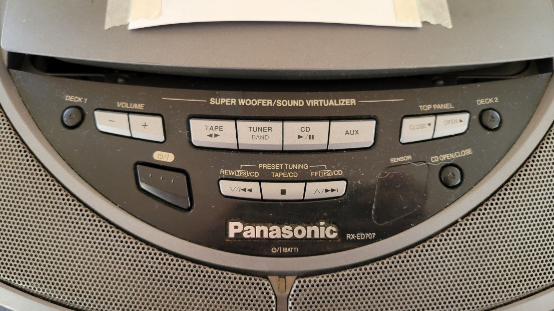 Panasonic RX-ED707 Stereo - Schmalz Auctions