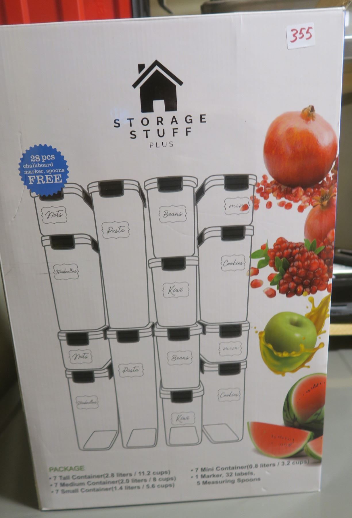 Plus Storage Containers Set of